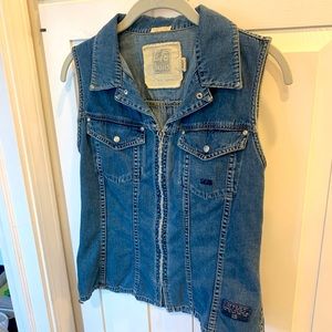 Life Basics denim vest, perfect condition